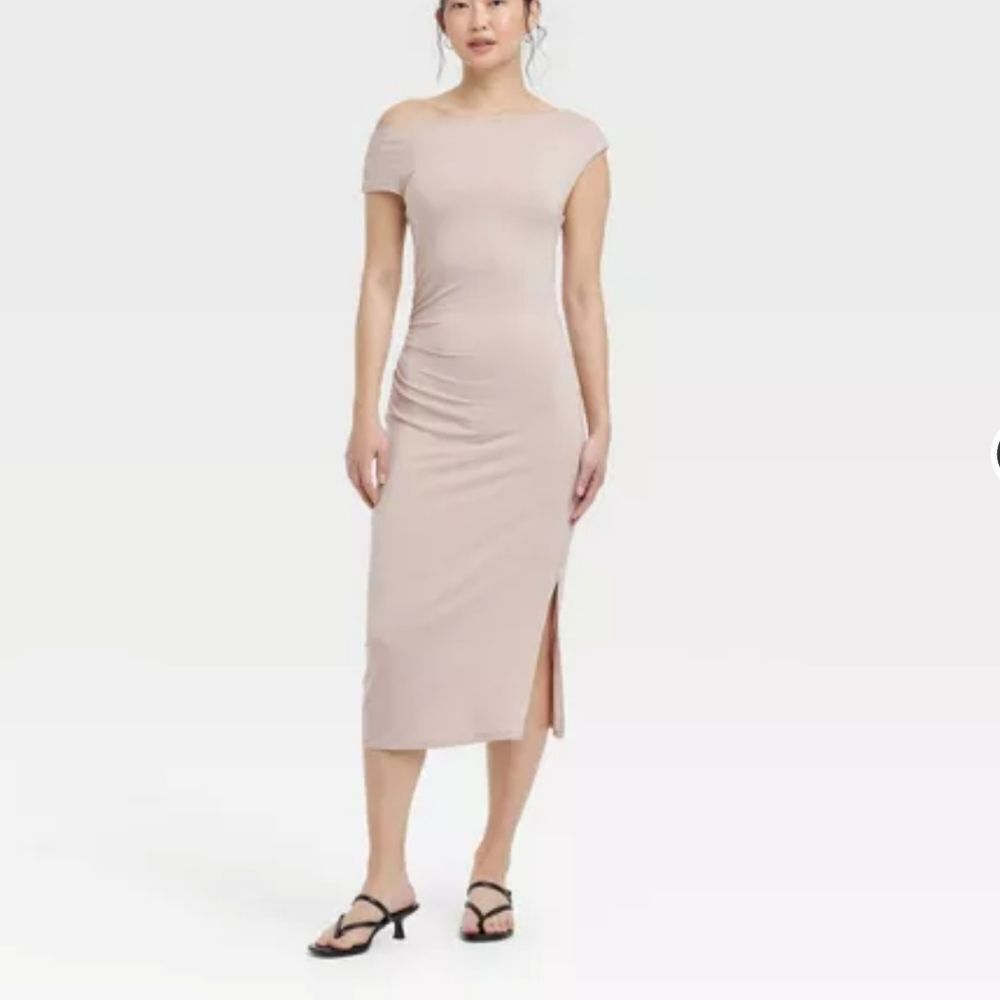 🆕️👗A New Day Knit Midi Dress, Sz XL - Bronze